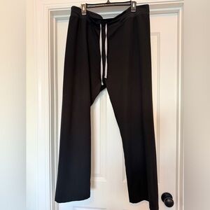 Figs Black Livingston scrub pants